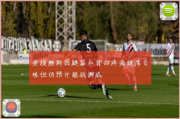 劳模赖斯因腿筋和背部疼痛缺席合练但仍预计能战挪威